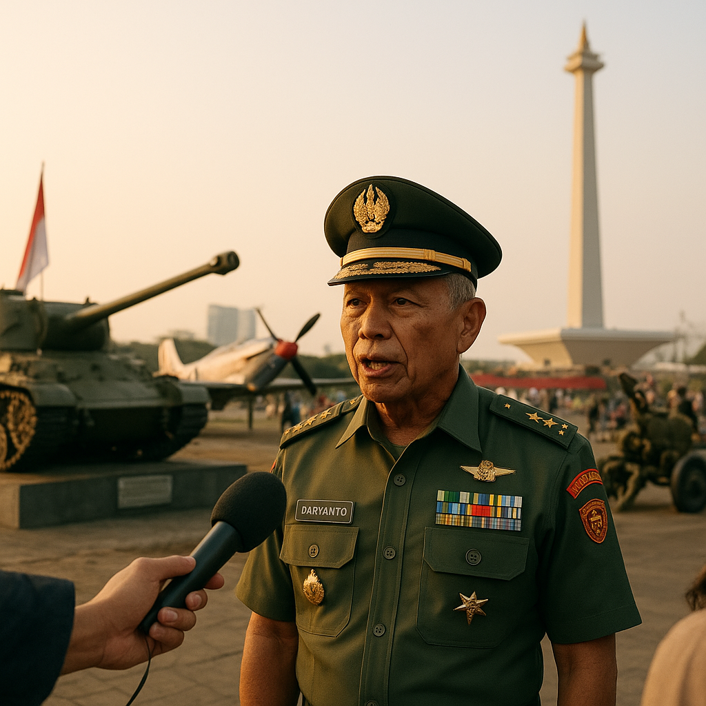 Pameran Alutsista Bersejarah di Monas: Napak Tilas Peralatan Perang TNI