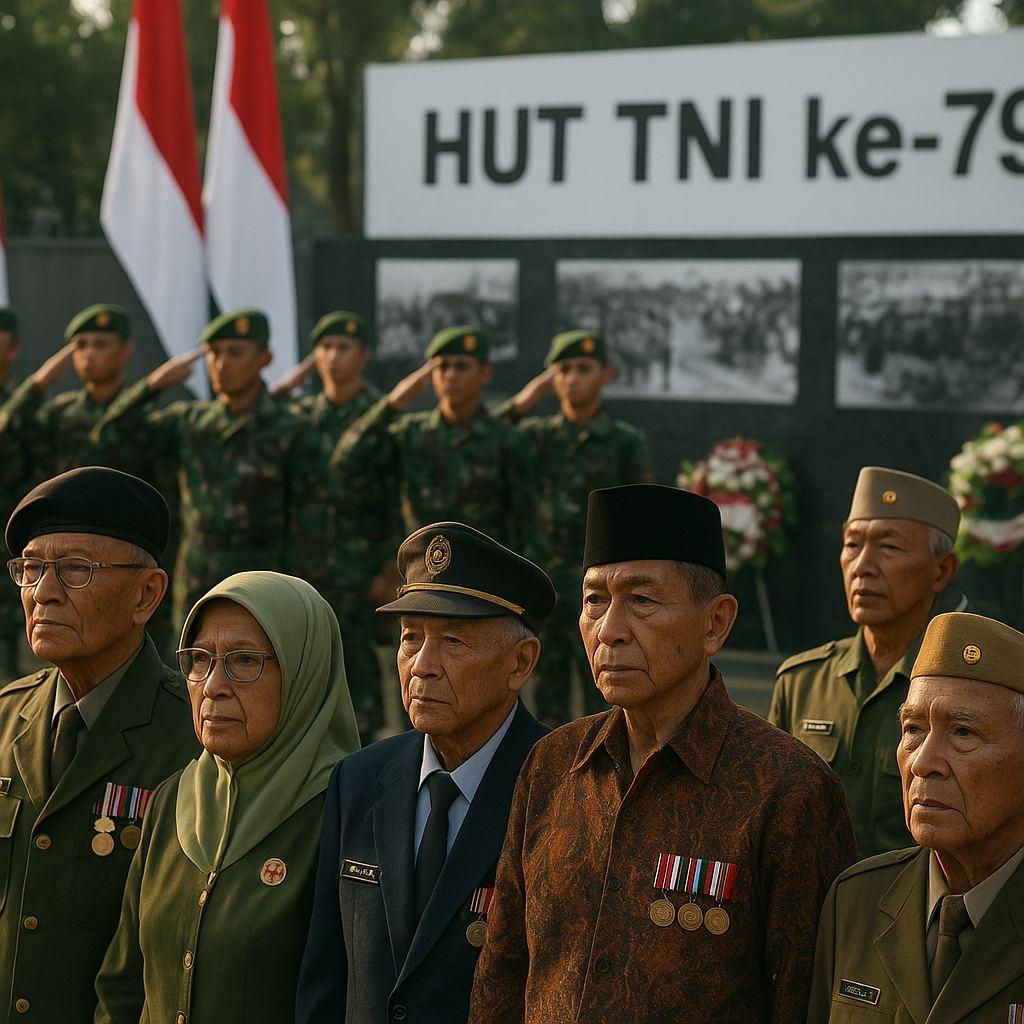 Peringatan Hari Jadi ke-79 TNI: Mengenang Jejak Pengabdian dari Masa ke Masa