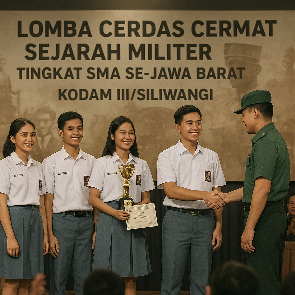 Lomba Cerdas Cermat Sejarah Militer Tingkat SMA Se-Jawa Barat