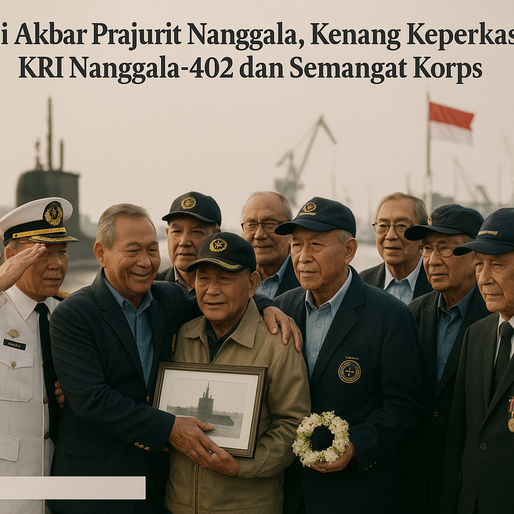 Reuni Akbar Prajurit Nanggala, Kenang Keperkasaan KRI Nanggala-402 dan Semangat Korps