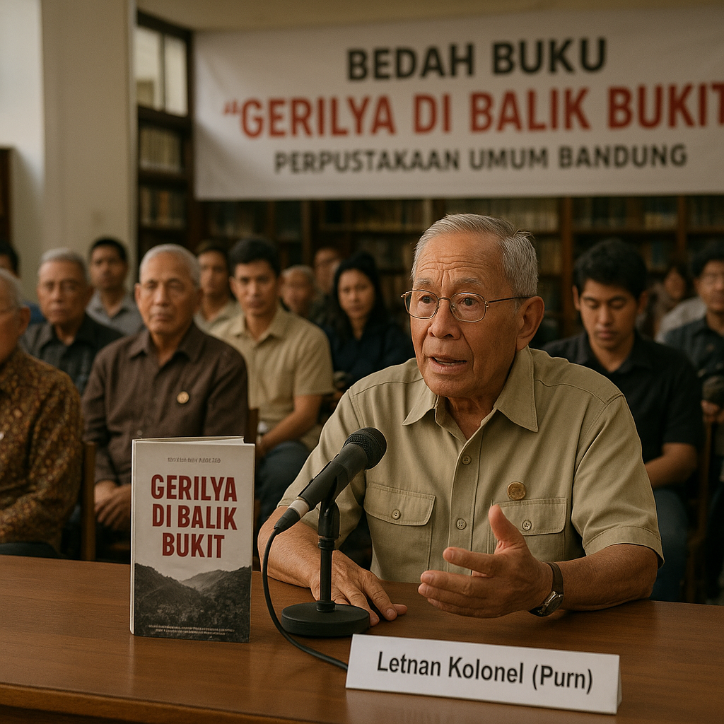 Bedah Buku 'Gerilya di Balik Bukit' — Kisah Purnawirawan Siliwangi di Masa Clash Kedua
