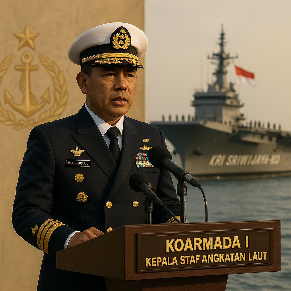 Penjelasan KSAL: Mengapa Nama Sriwijaya Diabadikan untuk Kapal Induk Pertama