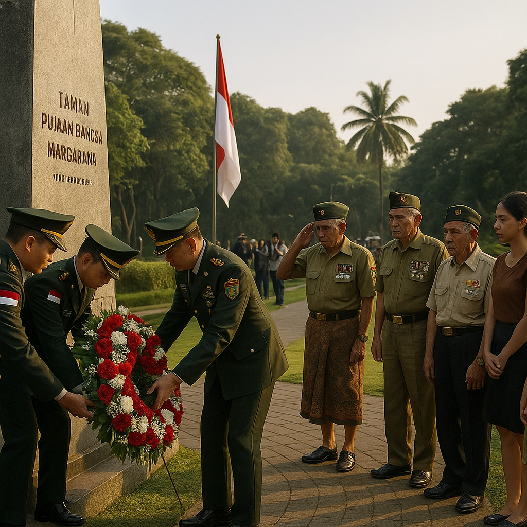 Hormati Jasa Pahlawan dan Veteran, Kodam IX/Udayana Gelar Ziarah dan Anjangsana