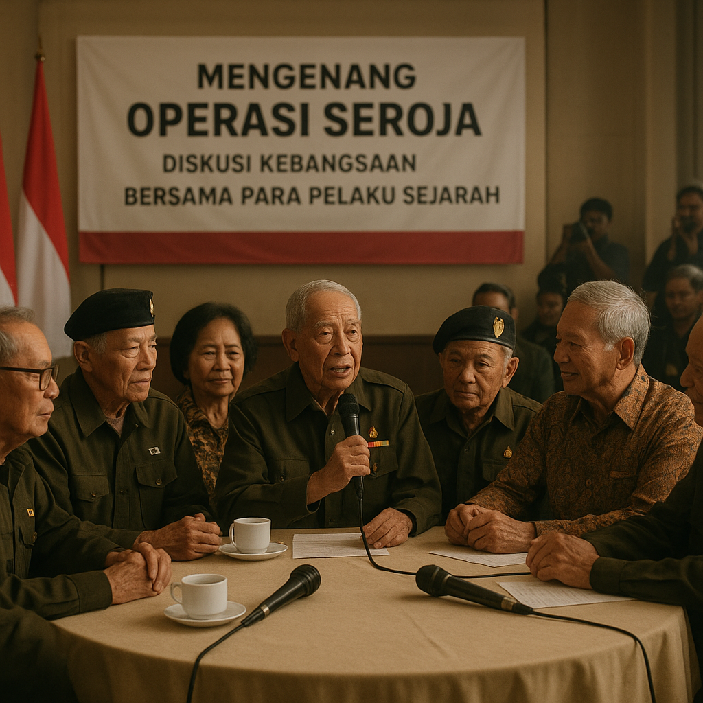 Mengenang Operasi Seroja: Diskusi Kebangsaan Bersama Para Pelaku Sejarah