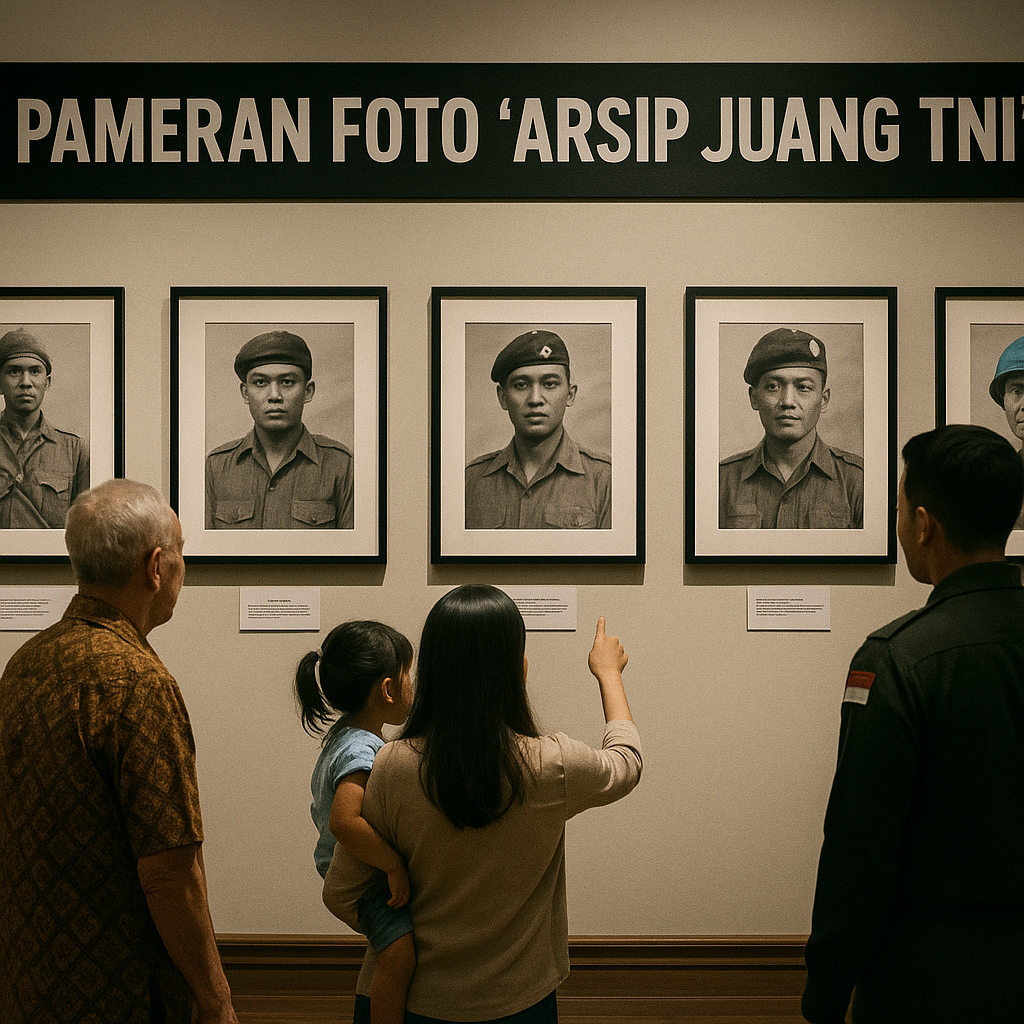 Pameran Foto 'Arsip Juang TNI': Potret Hitam Putih yang Bercerita tentang Pengabdian