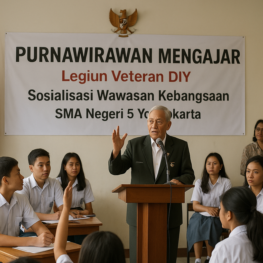 Sosialisasi Wawasan Kebangsaan oleh Purnawirawan TNI di Sekolah-Sekolah Yogyakarta