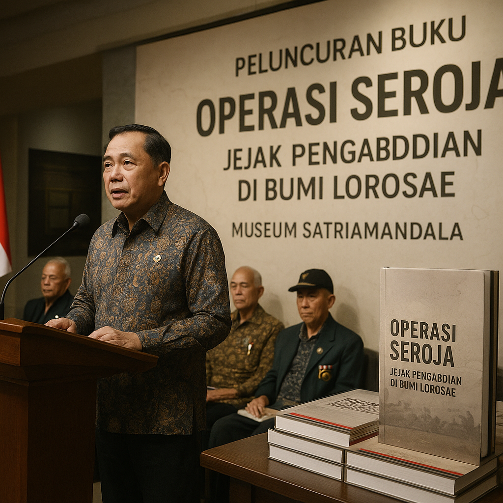 Peluncuran Buku 'Operasi Seroja: Jejak Pengabdian di Bumi Lorosae'
