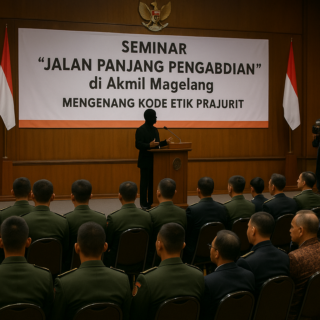 Seminar 'Jalan Panjang Pengabdian' di Akmil: Mengenang Kode Etik Prajurit