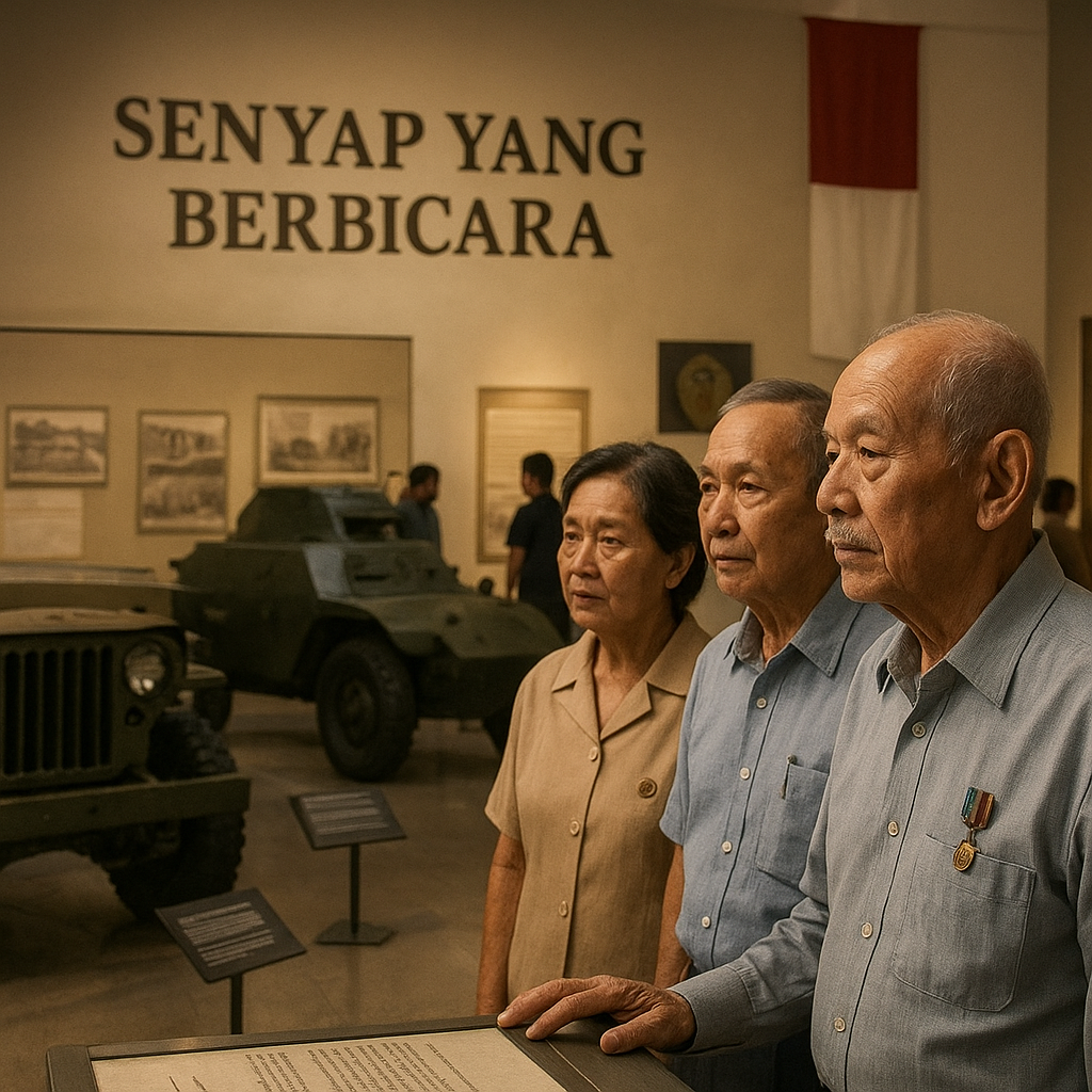 Pameran Alutsista Bersejarah di Museum Pusat TNI AD: 'Senyap yang Berbicara'