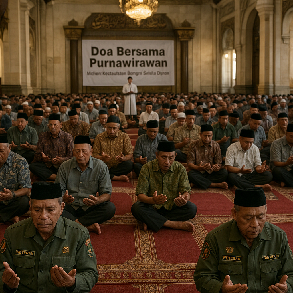 Doa Bersama Purnawirawan: Mohon Kedaulatan Bangsa Selalu Dijaga