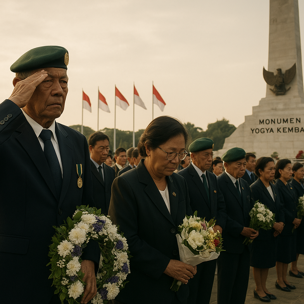 Para Purnawirawan Kostrad Ziarah ke Monumen Yogya Kembali, Kenang Perjuangan Serangan Umum 1 Maret