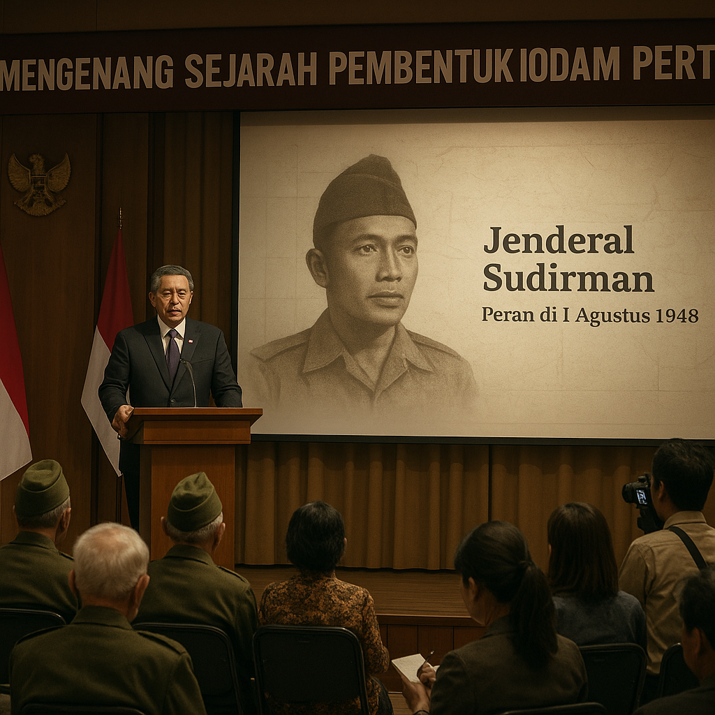 Mengenang Sejarah Pembentukan Kodam Pertama: Peran Jenderal Sudirman di Tahun 1948
