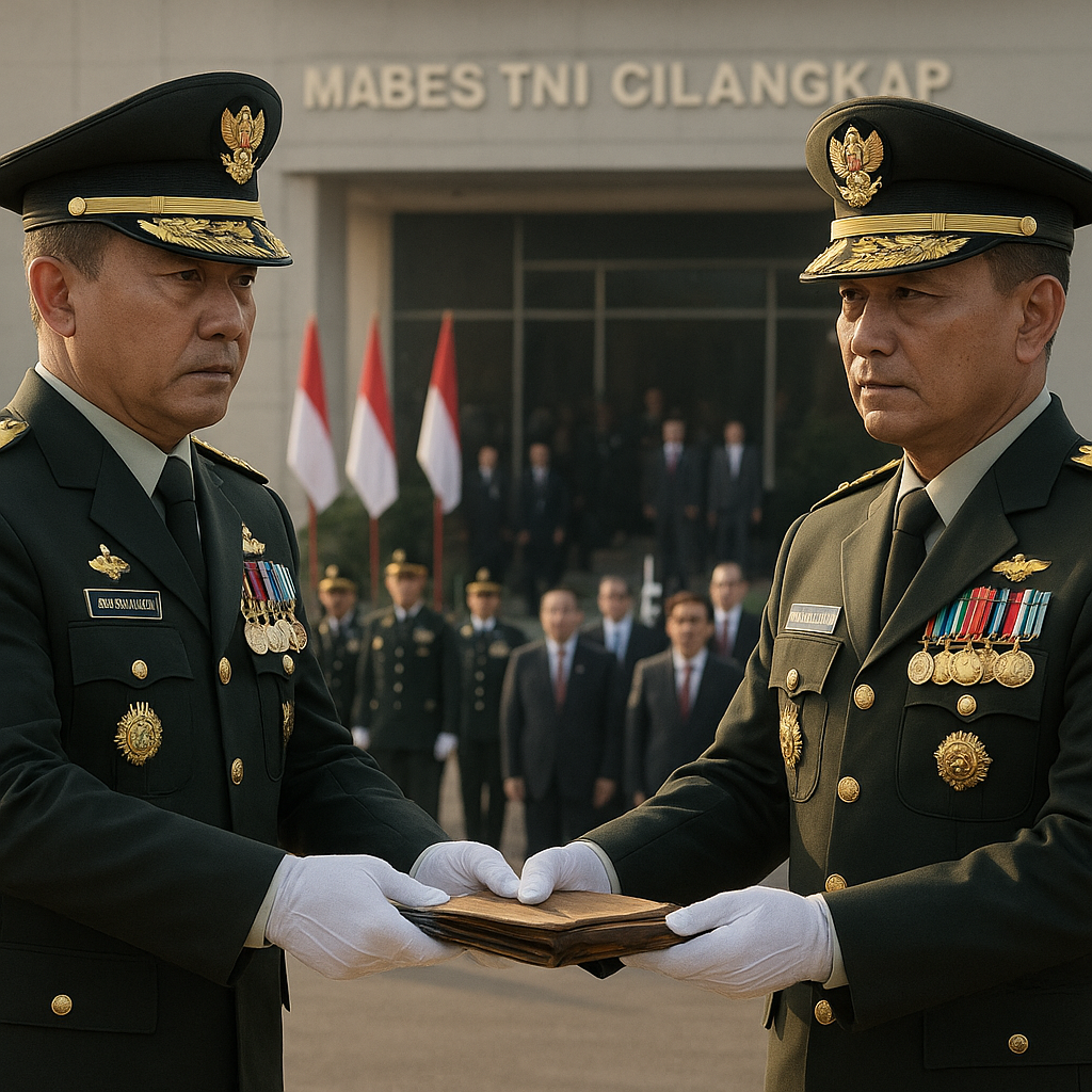 Tradisi Sertijab Panglima TNI: Nilai Kebersamaan dan Amanah yang Diwariskan