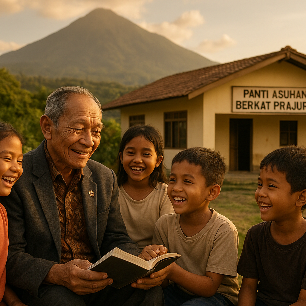 Kisah Purnawirawan yang Membangun Panti Asuhan untuk Anak Prajurit: Warisan Kasih Sayang di Usia Senja