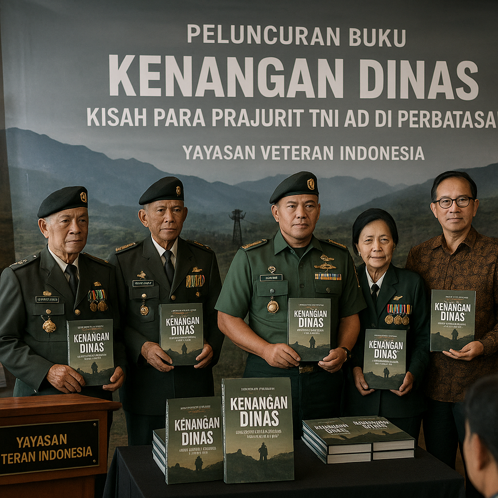Peluncuran Buku "Kenangan Dinas: Kisah Para Prajurit TNI AD di Perbatasan" oleh Yayasan Veteran