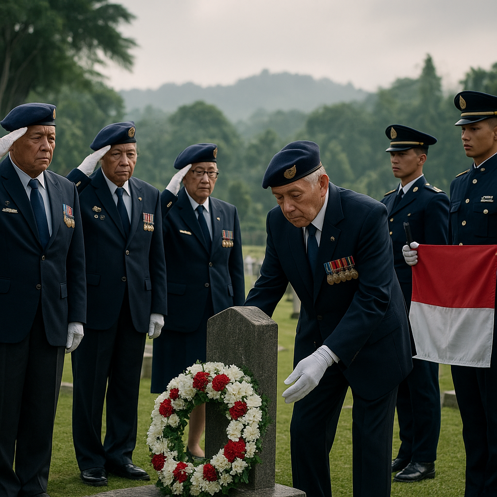 Ziarah Rutin Purnawirawan Puspenerbad ke Makam Pendiri di Bandung, Jaga Tradisi Kehormatan