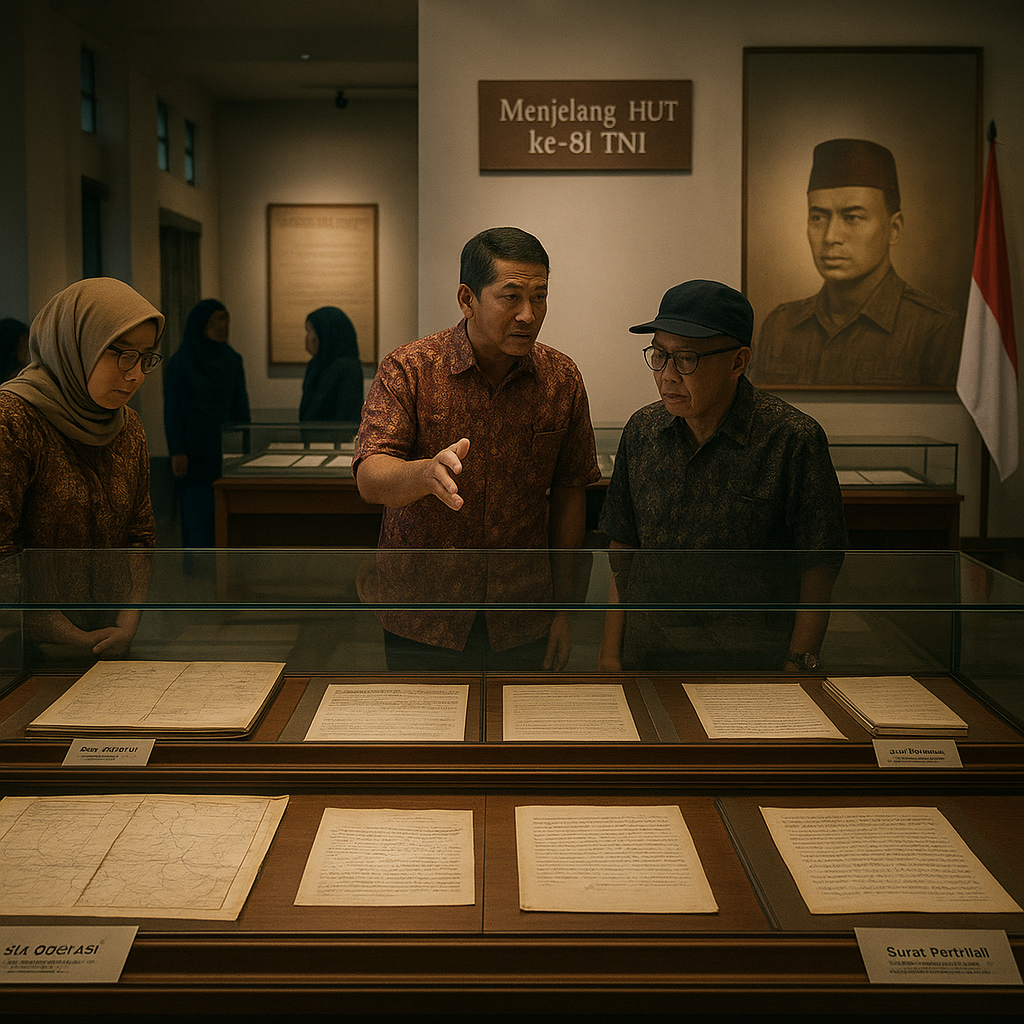 Jelang HUT TNI, Museum Sasmitaloka Gelar Pameran Arsip Perjuangan Jenderal Sudirman