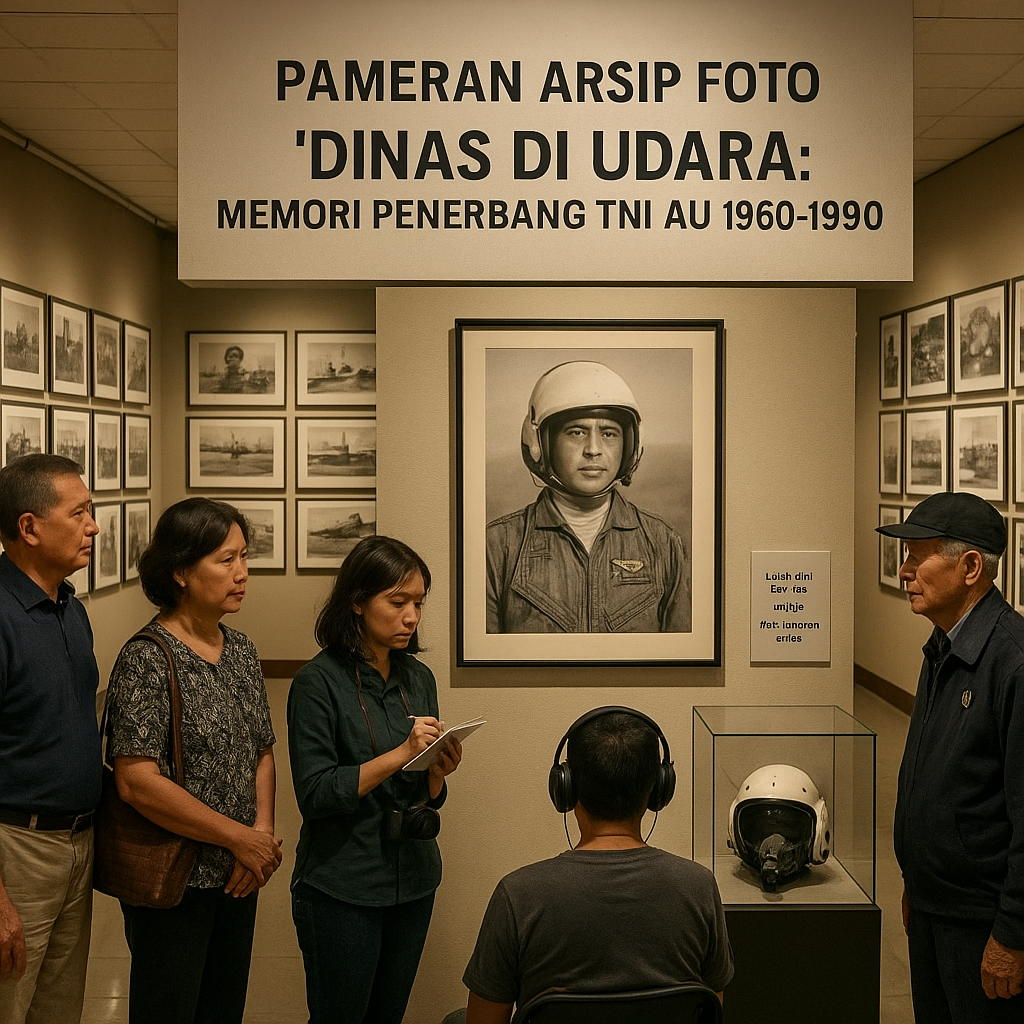 Pameran Arsip Foto "Dinas di Udara: Memori Penerbang TNI AU 1960-1990" di Museum Dirgantara