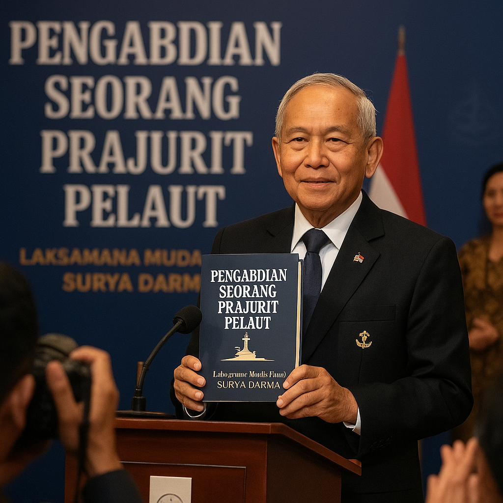 Peluncuran Buku Memoar "Pengabdian Seorang Prajurit Pelaut" Laksamana Muda (Purn) Surya Darma