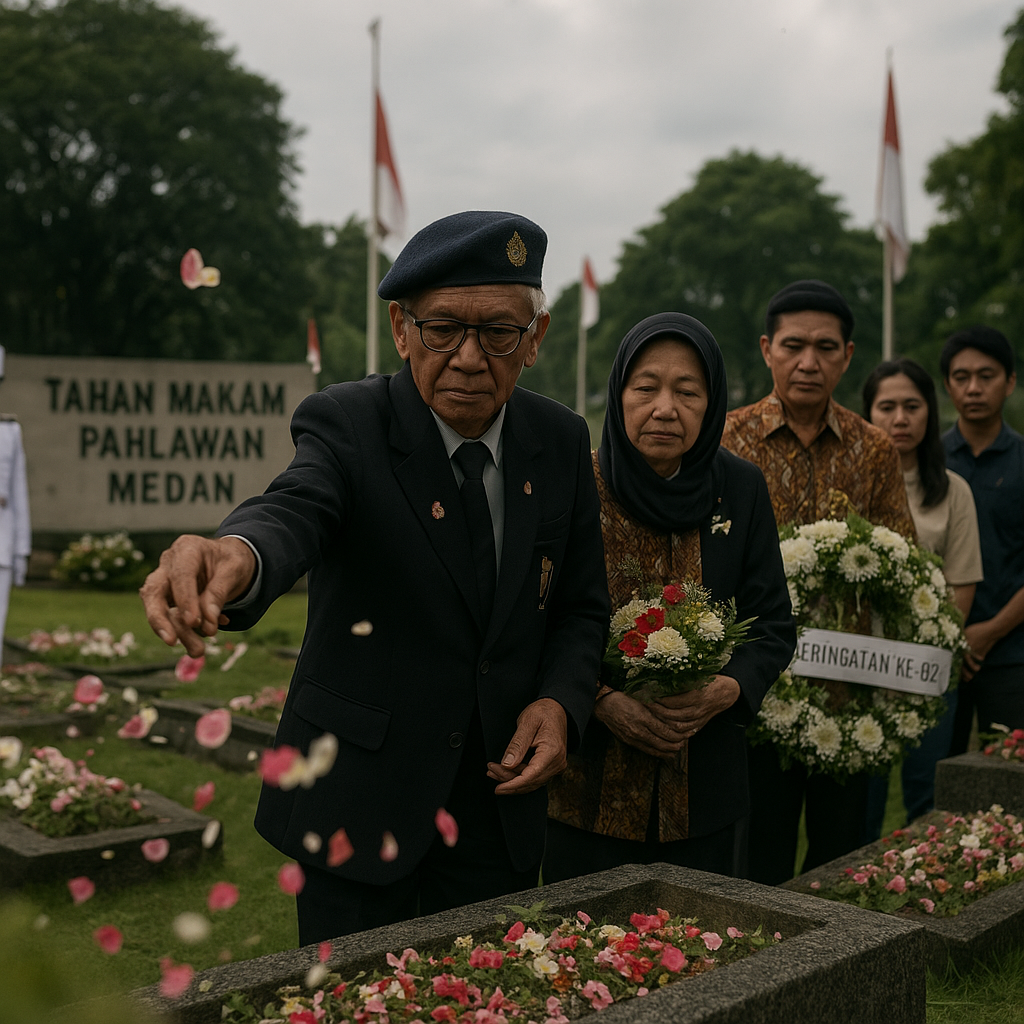Peringatan 82 Tahun Pertempuran Medan Area: Semangat Juang yang Tak Padam