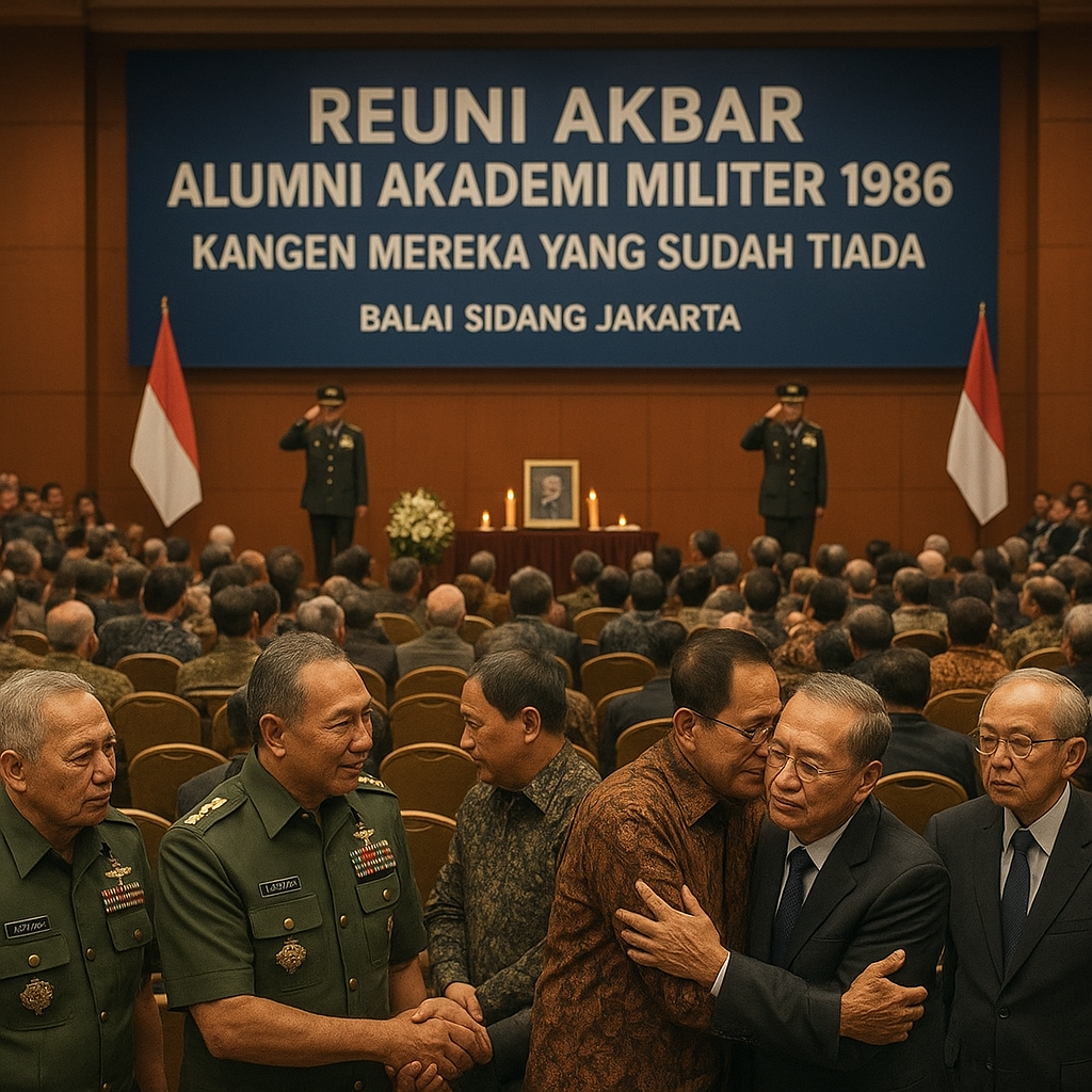 Reuni Akbar Alumni Akademi Militer 1986: Kangen Mereka yang Sudah Tiada