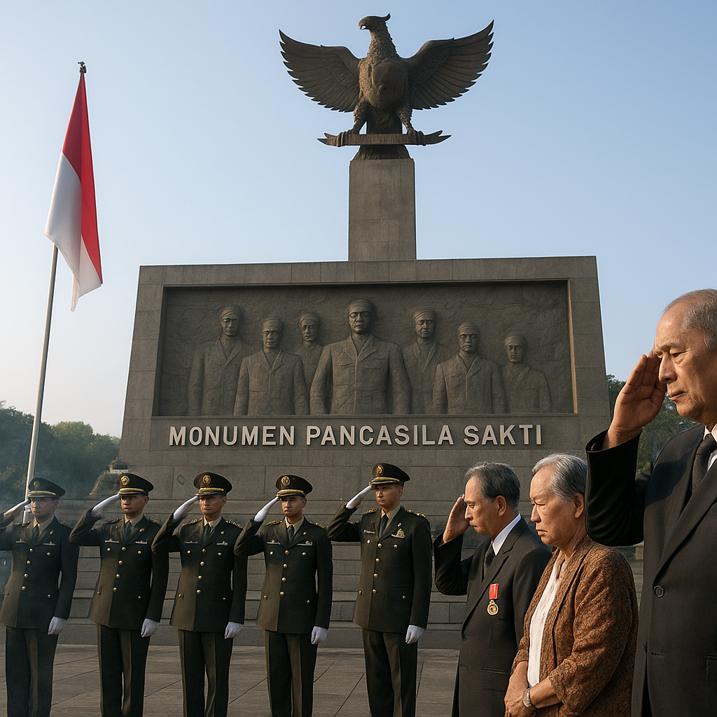 Khidmat dan Penuh Makna, Hari Kesaktian Pancasila Diperingati di Monumen Pancasila Sakti