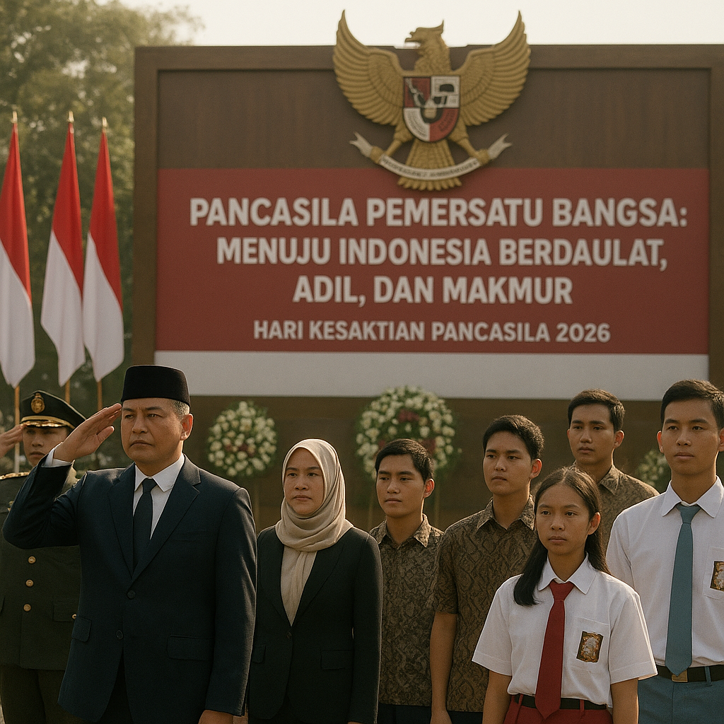 Pancasila Pemersatu Bangsa: Tema Peringatan Hari Kesaktian Pancasila 2026