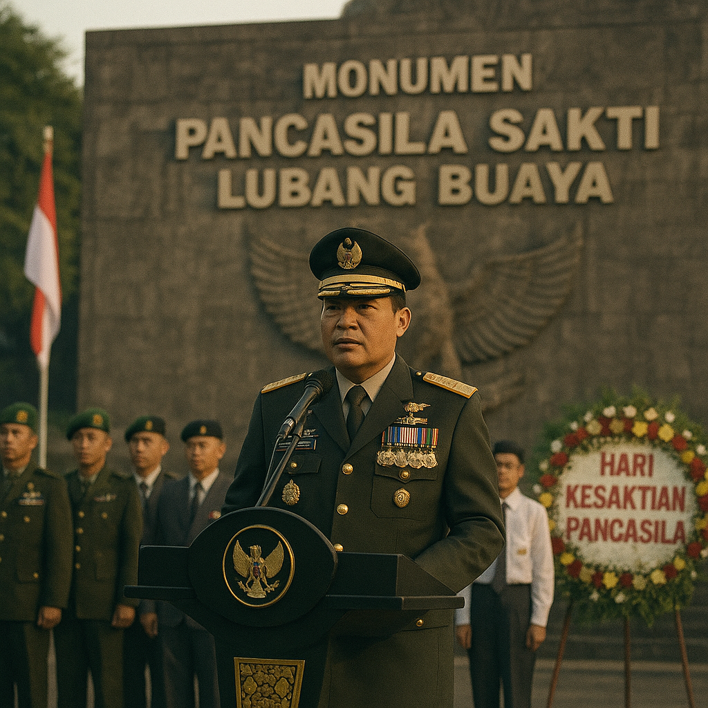 Peringati Hari Kesaktian Pancasila, Panglima TNI Ajak Generasi Muda Teladani Semangat Juang Pahlawan Revolusi