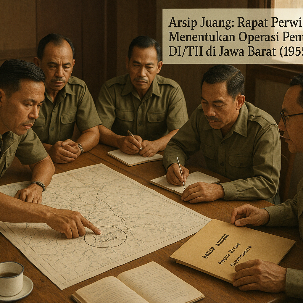 Arsip Juang: Rapat Perwira Senior Menentukan Operasi Penumpasan DI/TII di Jawa Barat (1955)