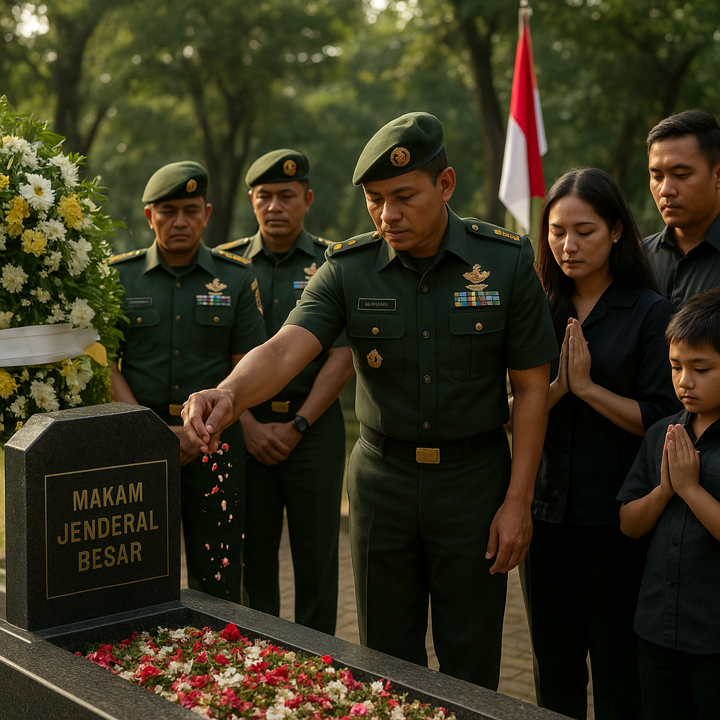 Napak Tilas Jejak Pengabdian: Ziarah ke Makam Jenderal Besar Sudirman oleh Keluarga Besar TNI AD