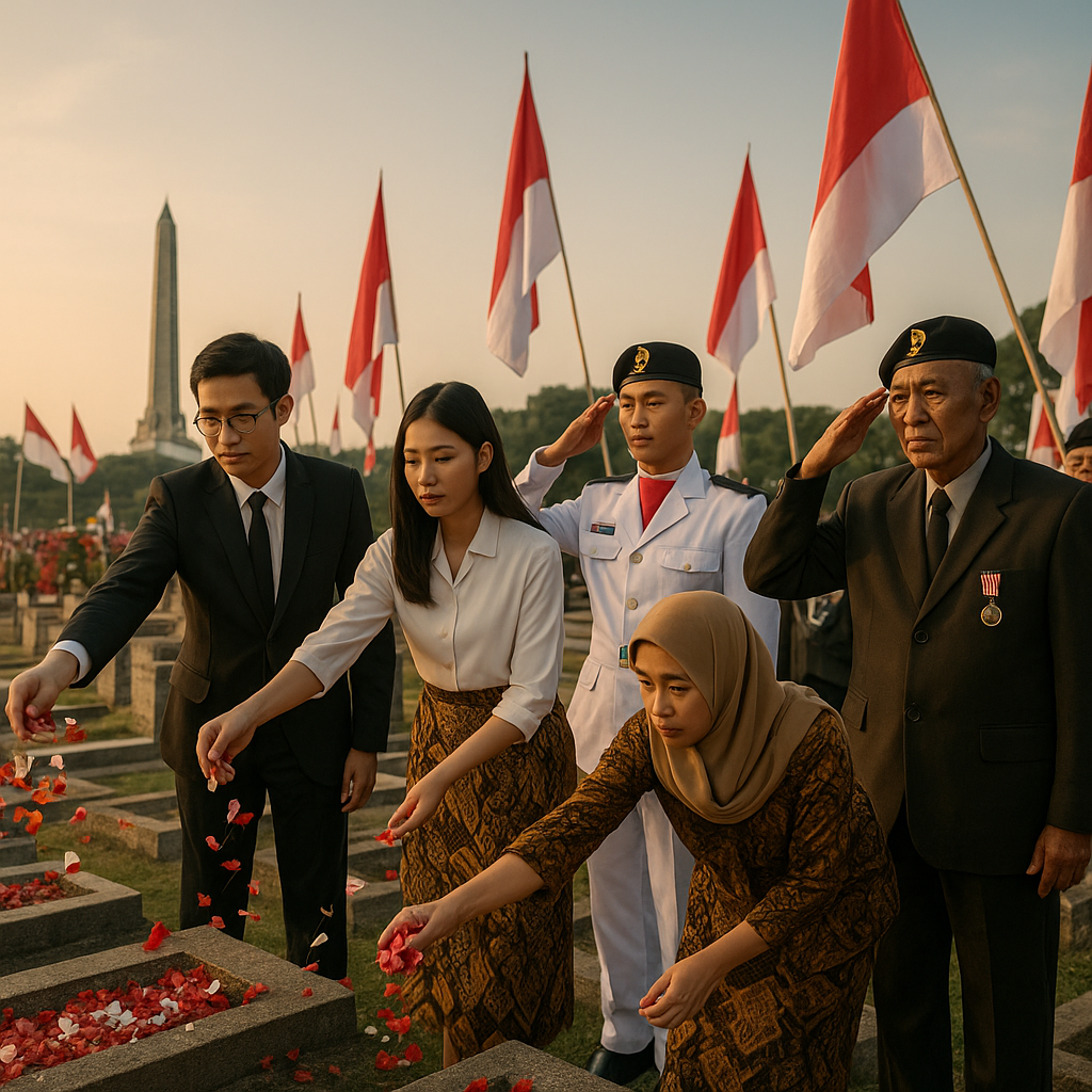 Peringatan 81 Tahun Pertempuran Surabaya: Semangat Arek-Arek Suroboyo Tak Pernah Padam