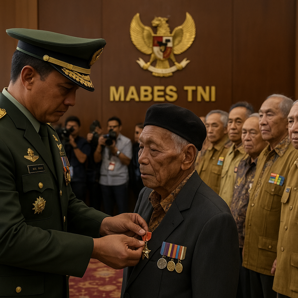 Veteran Perang Kemerdekaan Dapat Penghargaan dari Panglima TNI