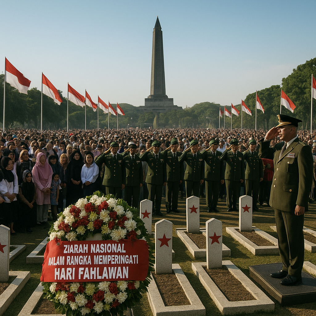 Ziarah Nasional di Taman Makam Pahlawan Kalibata: Penghormatan bagi Pahlawan Bangsa
