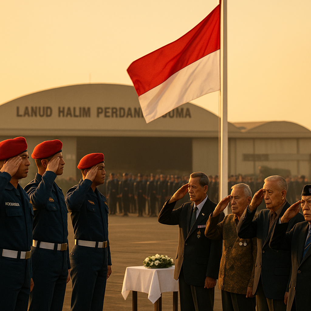 Upacara Bendera Tradisional Korpaskhas: Menjaga Kehormatan dan Kebersamaan