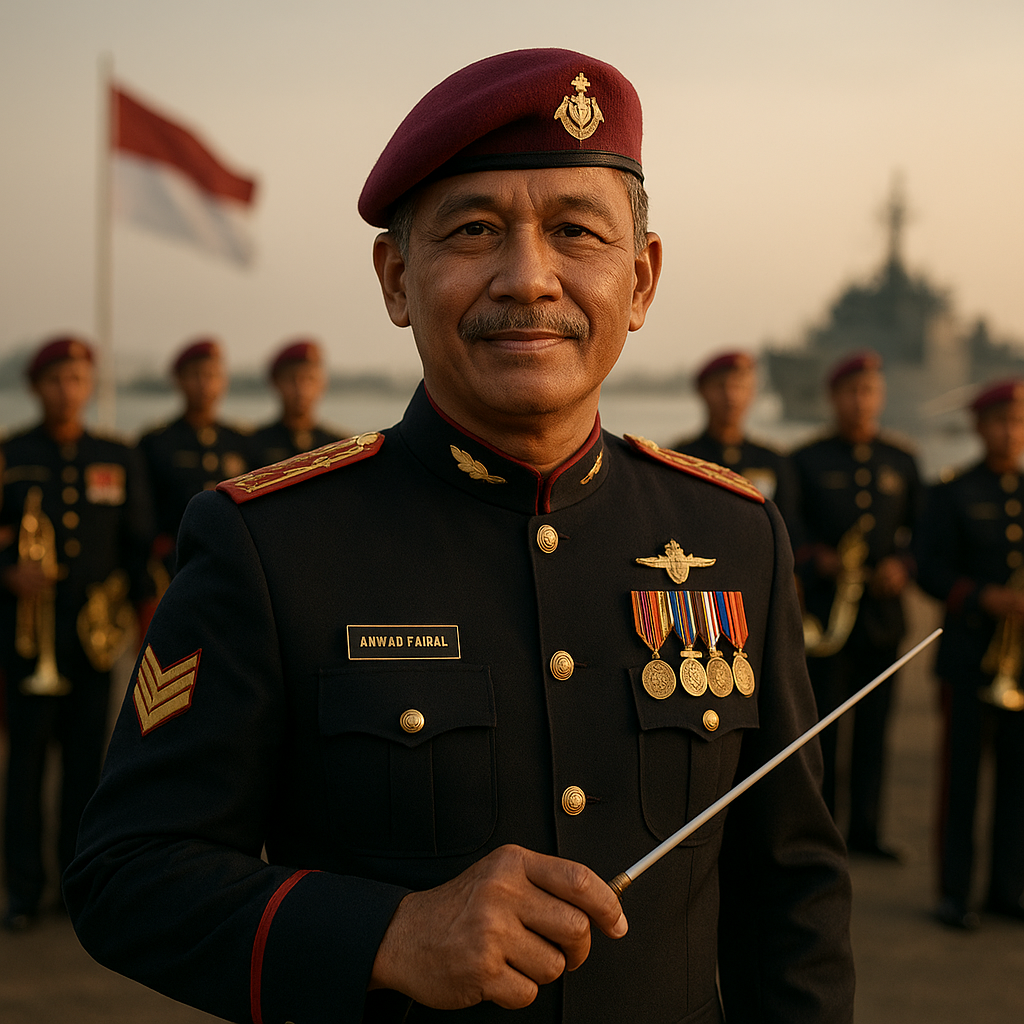 Kisah Pengabdian: Dari Corps Musik Marinir hingga Purnawira