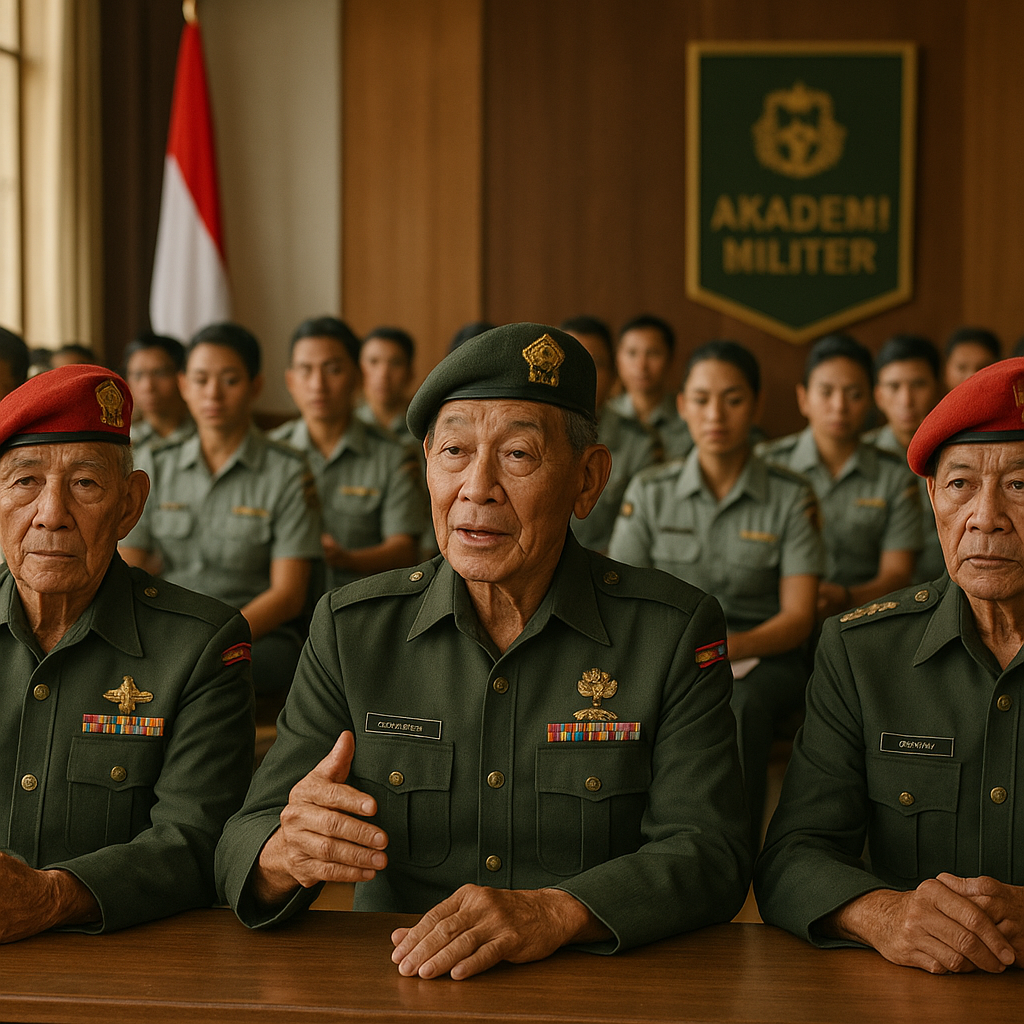 Kenangan Operasi Seroja: Purnawirawan Kopassus Bagikan Pengalaman di Depan Siswa Akademi Militer
