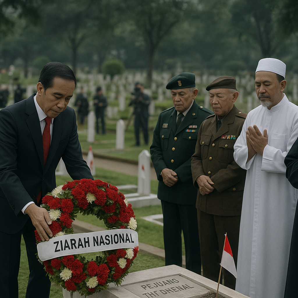 Ziarah Nasional ke Taman Makam Pahlawan Kalibata: Penghormatan bagi Para Pejuang Bangsa
