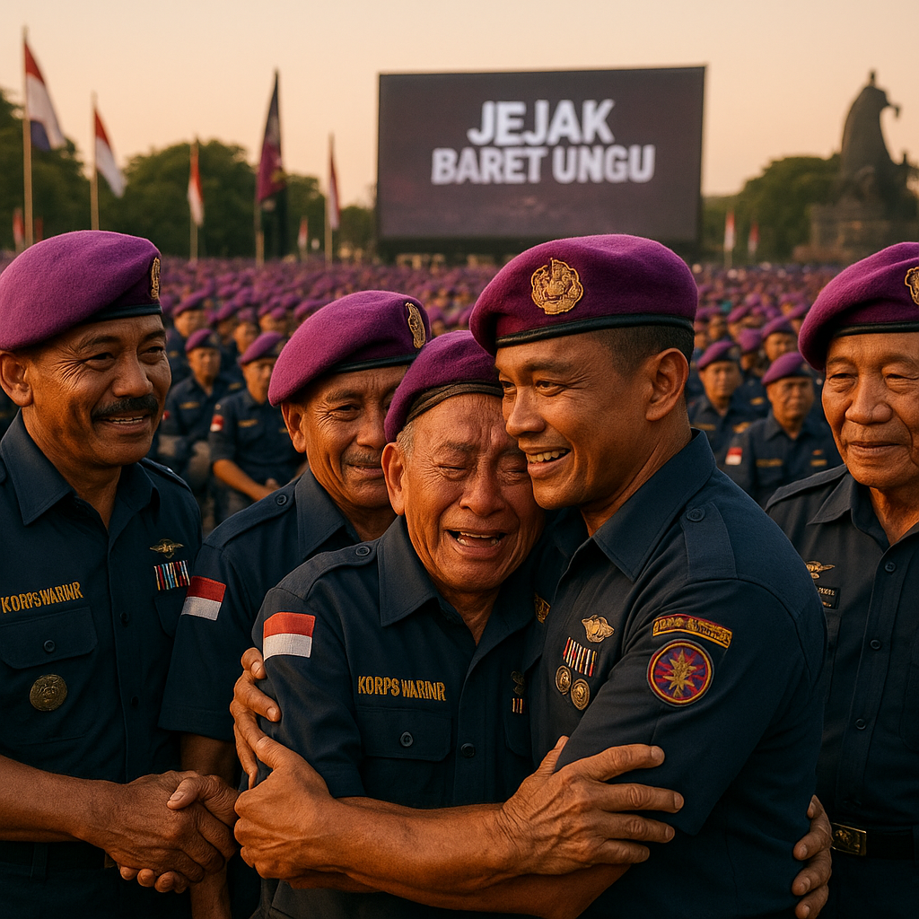 Reuni Akbar Korps Marinir di Surabaya: Mengenang Kisah Pengabdian di Medan Laga