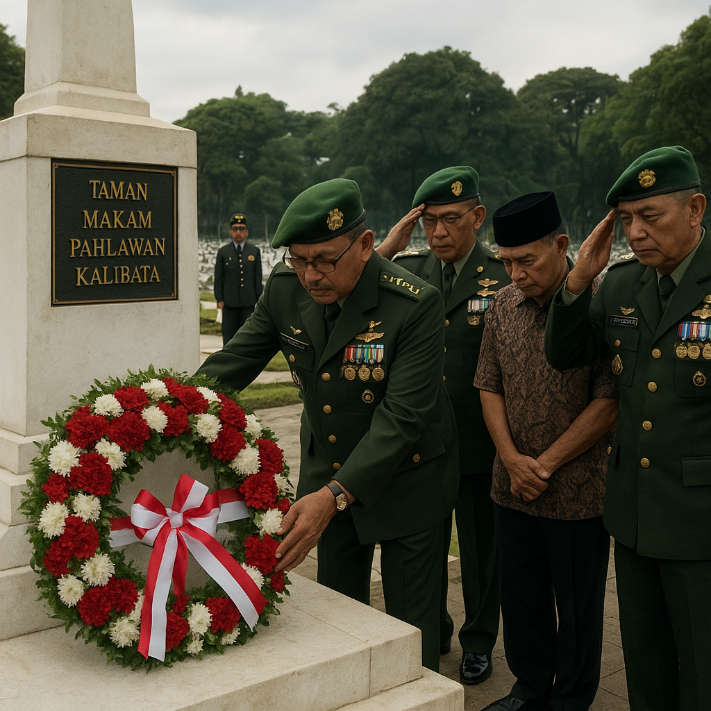 Purnawirawan TNI AD Gelar Ziarah Nasional di TMP Kalibata Peringati Hari Ulang Tahun Ke-81