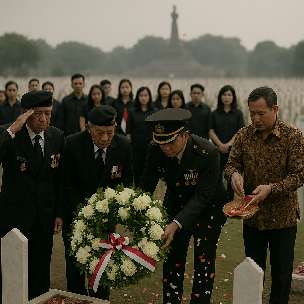 Ziarah Nasional ke Taman Makam Pahlawan Kalibata, Kenang Jasa Para Pahlawan