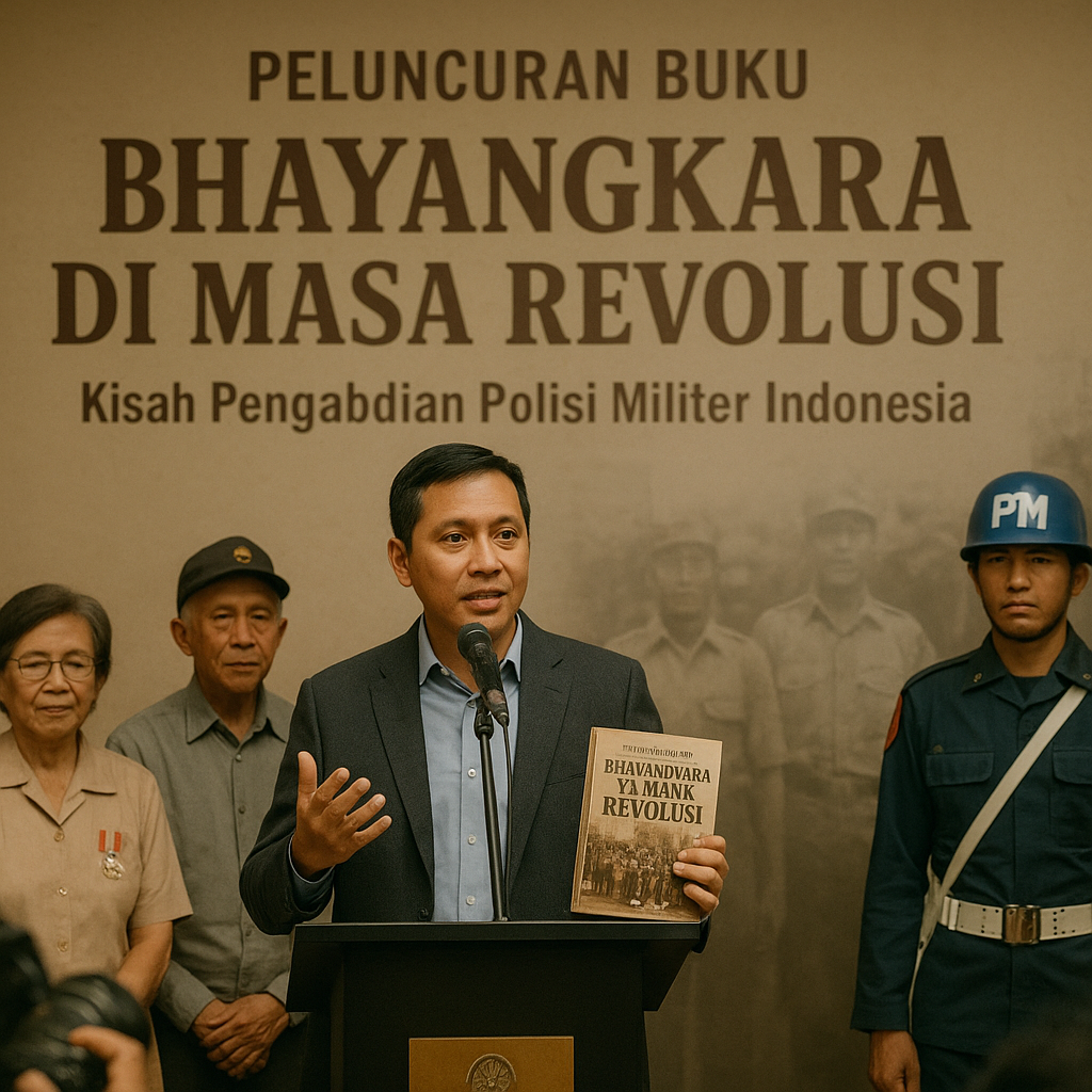 Peluncuran Buku 'Bhayangkara di Masa Revolusi', Kisah Pengabdian Polisi Militer Indonesia