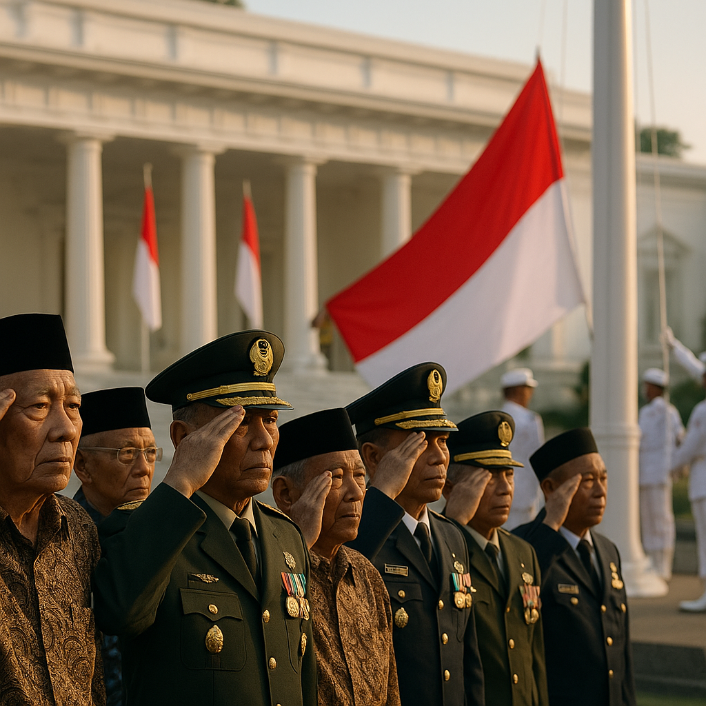 Upacara Detik-Detik Proklamasi di Istana, Saat Para Veteran Mengenang Makna Kemerdekaan