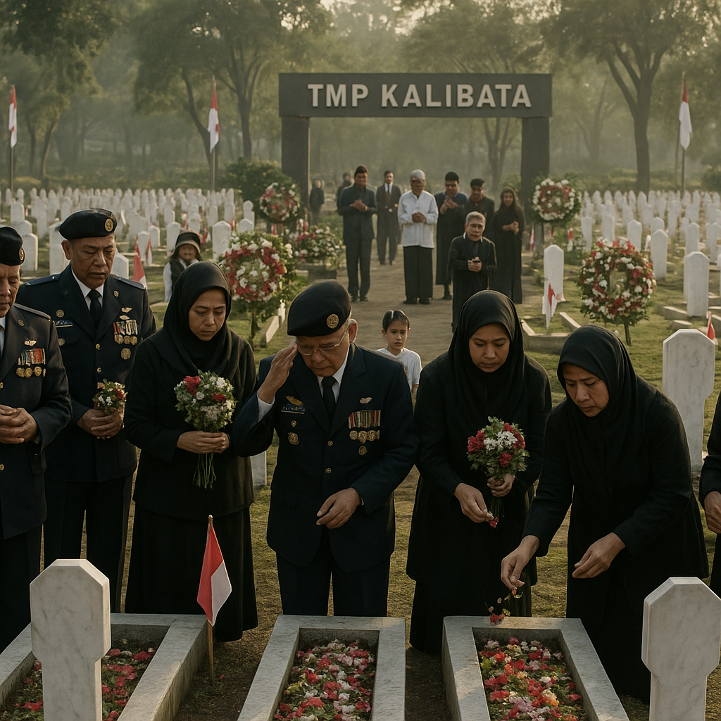 Ziarah Nasional di TMP Kalibata: Menghormati Jasa Para Pahlawan di Bulan Oktober