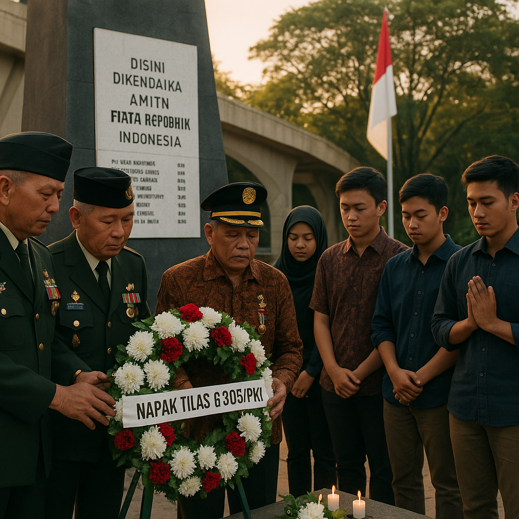 Napak Tilas G30S/PKI: Purnawirawan Ajak Generasi Muda Jaga Kebinekaan