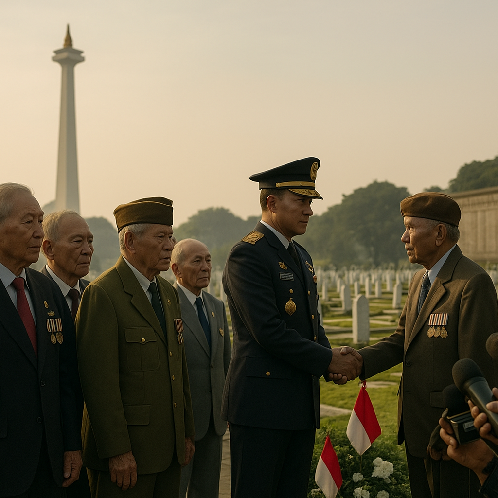Peringatan 81 Tahun TNI: Panglima TNI Ajak Purnawirawan Menjaga Api Perjuangan