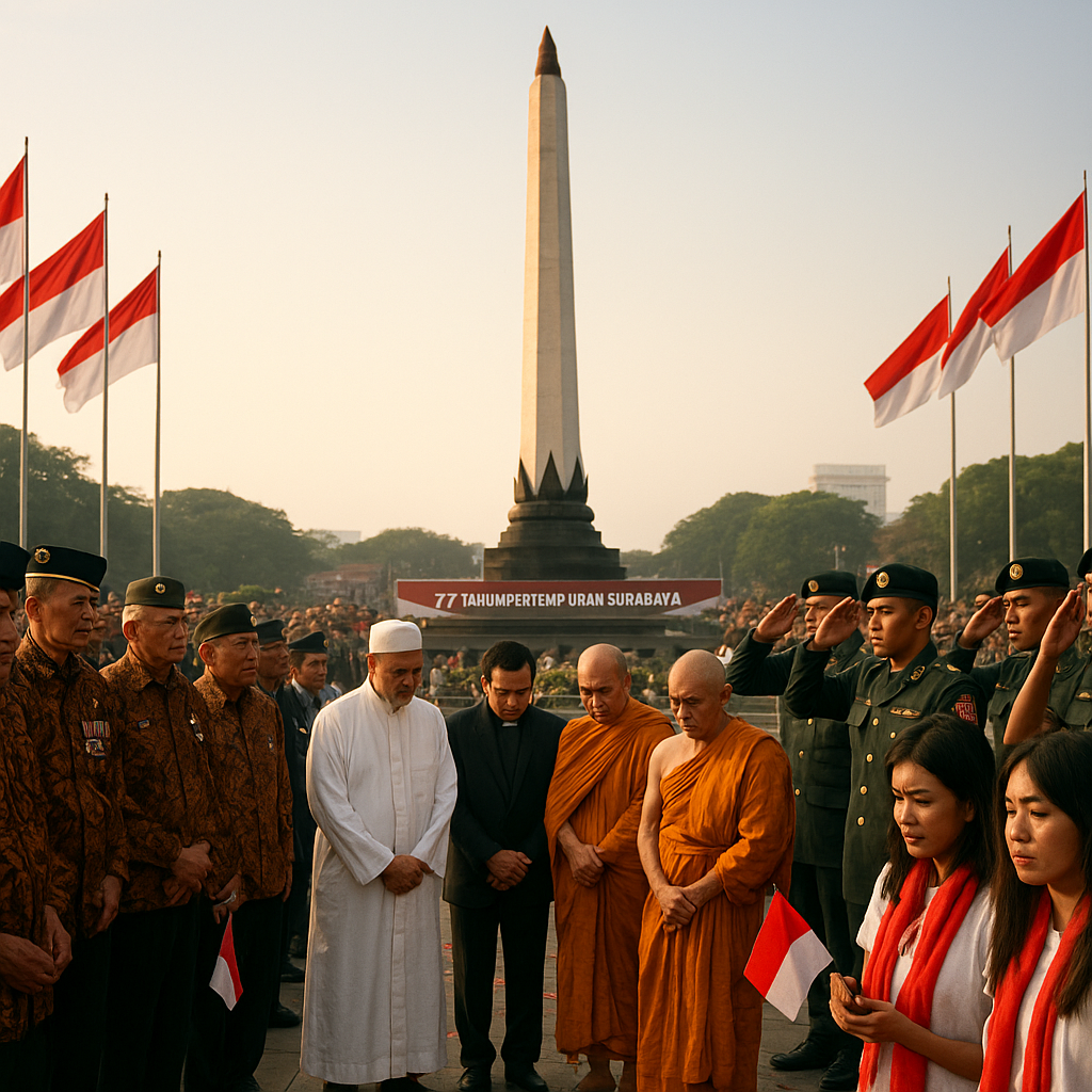 Peringatan 77 Tahun Pertempuran Surabaya, Kenangan Arek-Arek Suroboyo yang Tak Terlupakan