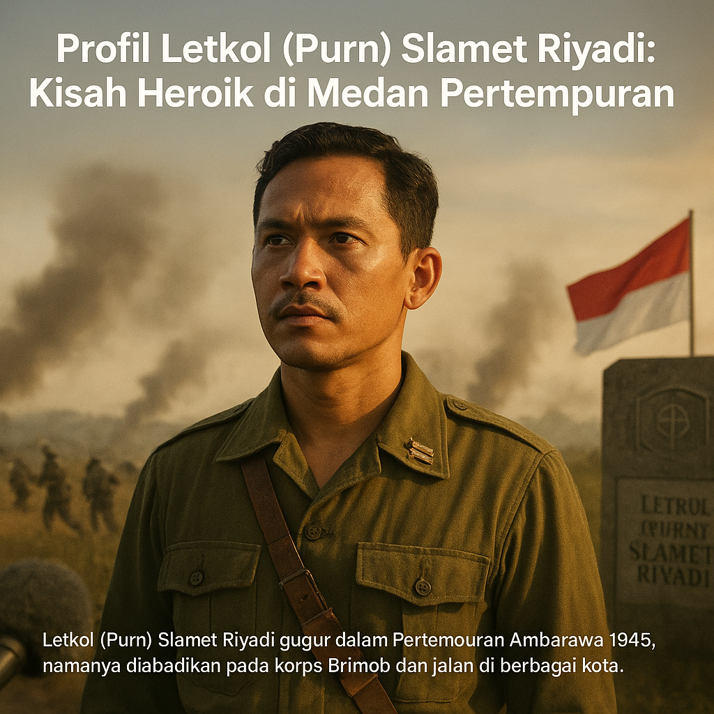 Profil Letkol (Purn) Slamet Riyadi: Kisah Heroik di Medan Pertempuran