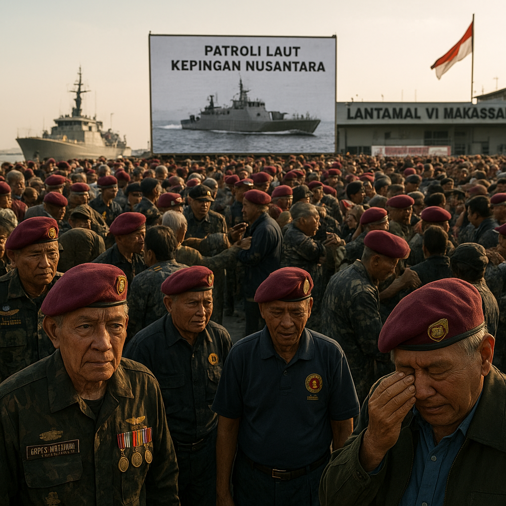 Korps Marinir TNI AL Gelar Reuni Akbar Satuan Lantamal VI: Kenangan Patroli Laut Kepingan Nusantara