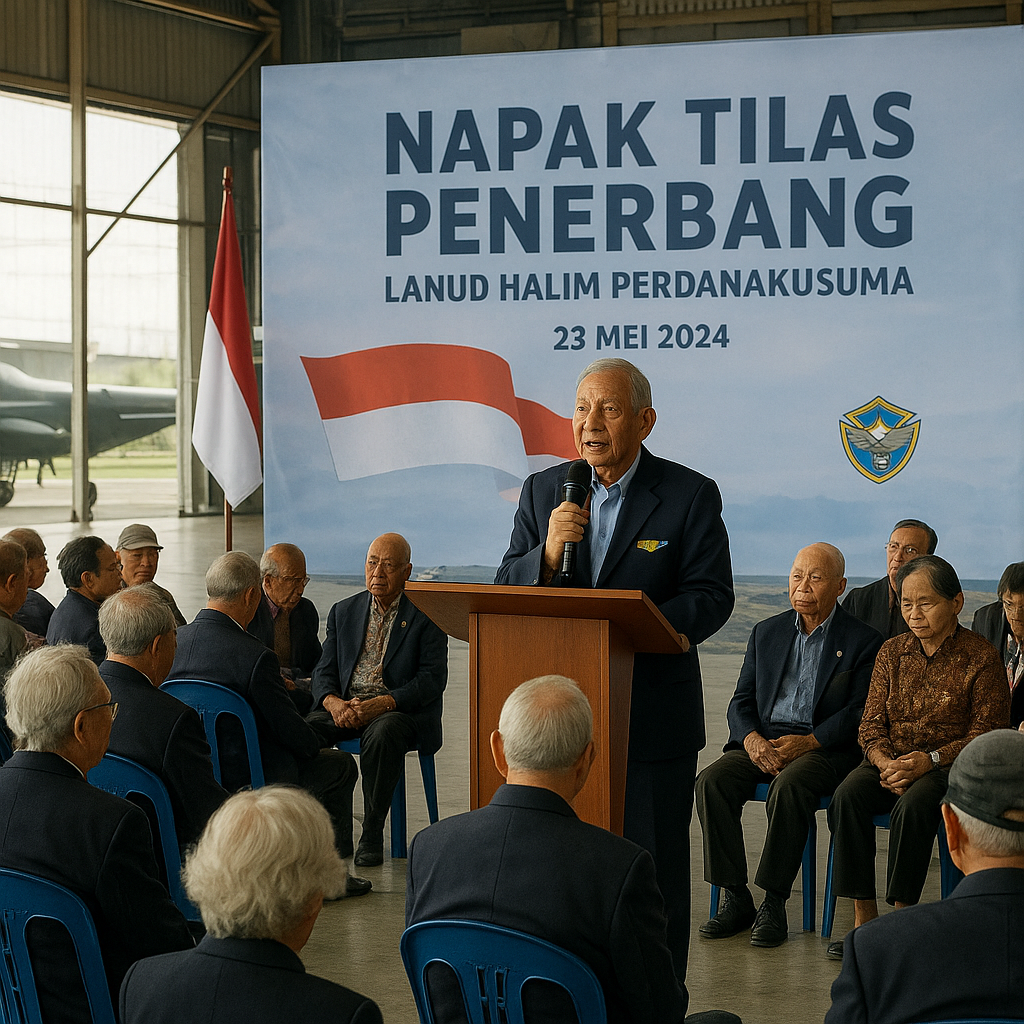 Purnawirawan TNI AU Gelar Seminar 'Napak Tilas Penerbang' di Lanud Halim: Kenangan Misi Pengibaran Bendera di Papua
