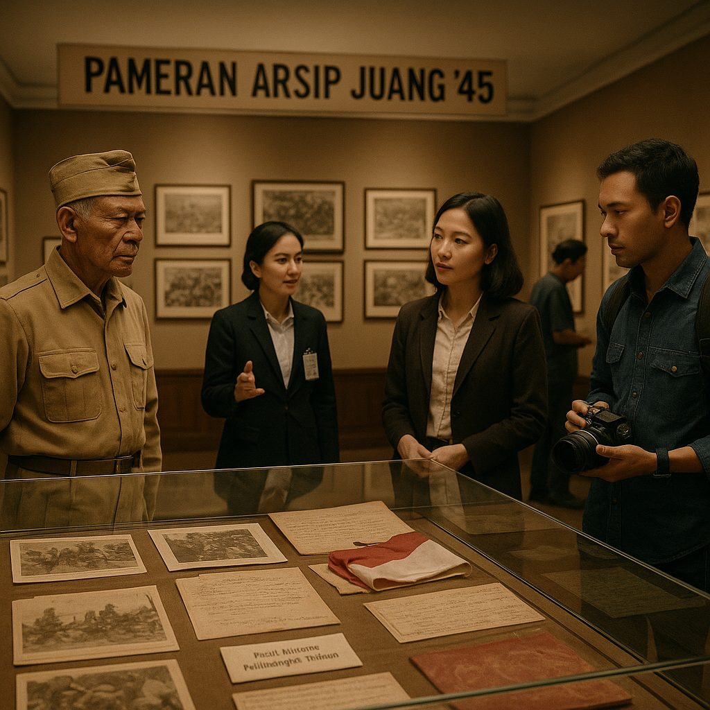 Pameran Arsip Juang '45: Dokumentasi Perjuangan Fisik Revolusi Kemerdekaan